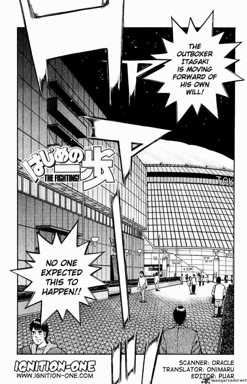 Hajime no Ippo: Fighting Spirit, Chapter 602 image 01